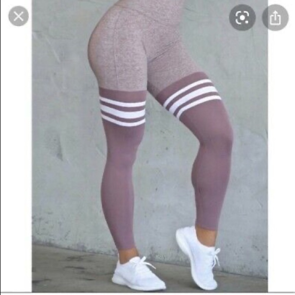COPY - Bombshell Sportswear Mauve Leggings Limited